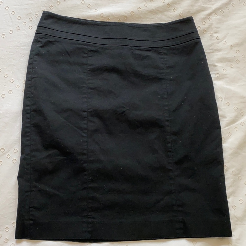Loft Black Skirt